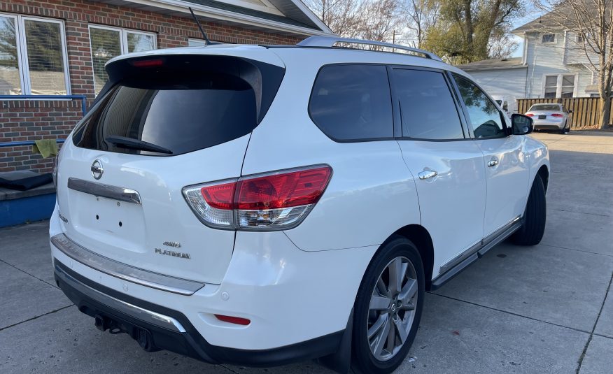 2015 Nissan Pathfinder platinum