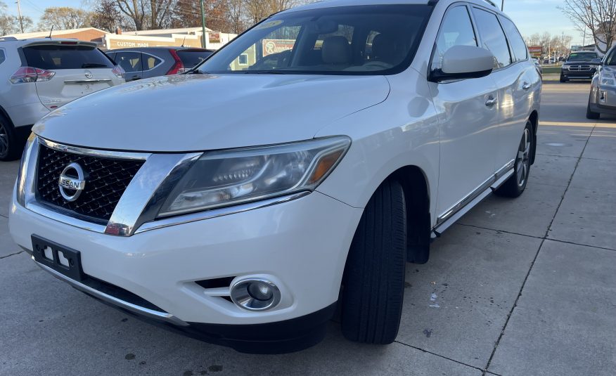 2015 Nissan Pathfinder platinum