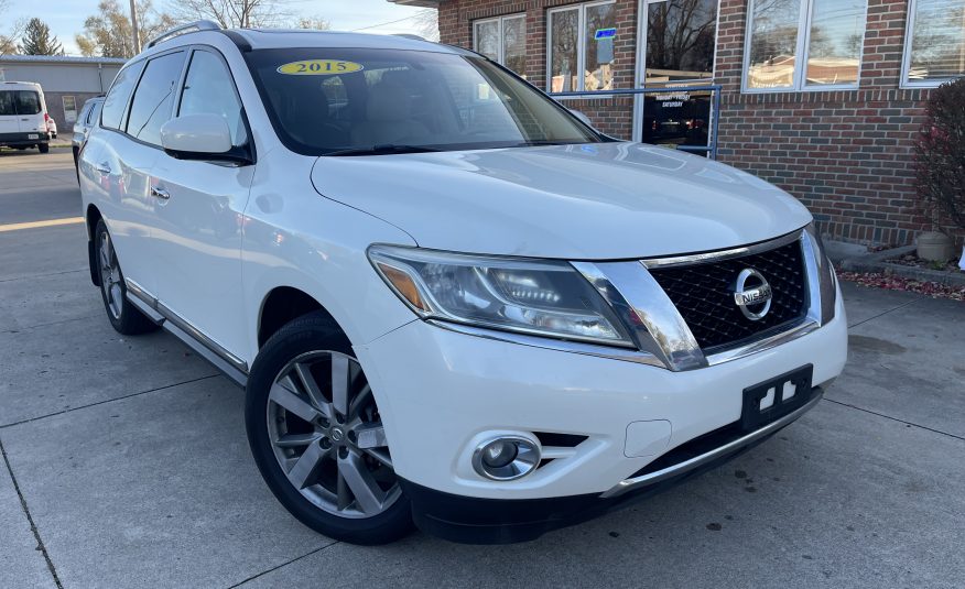 2015 Nissan Pathfinder platinum